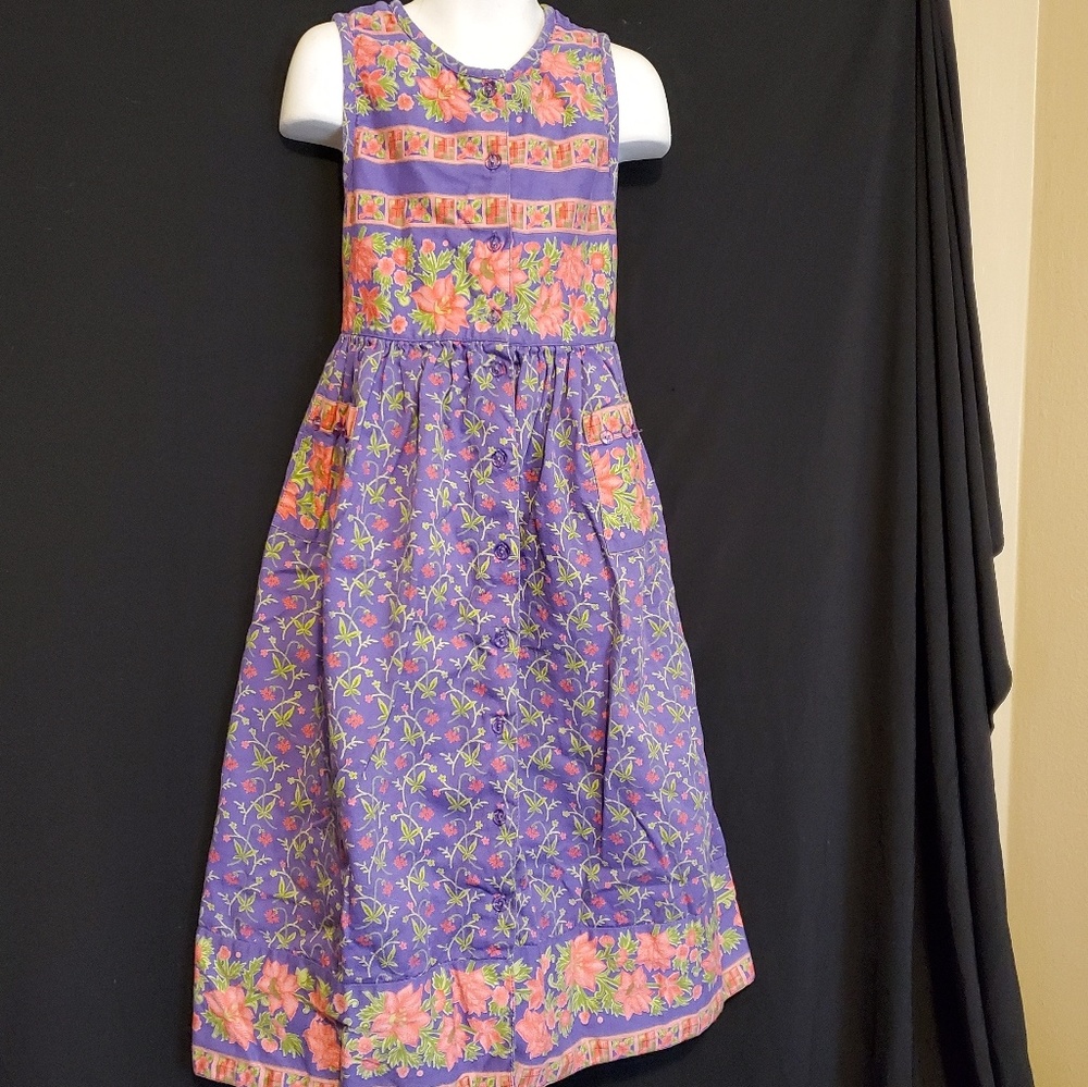 Cornelloki April Cornell Floral Dress Sz 7-8